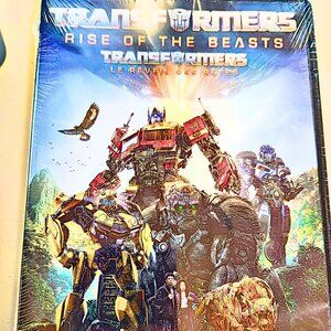 Transformers Rise of the Beasts DVD (2023) Brand New Sealed Action Movie